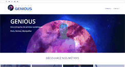 Desktop Screenshot of genious.com