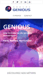 Mobile Screenshot of genious.com