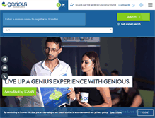 Tablet Screenshot of genious.net